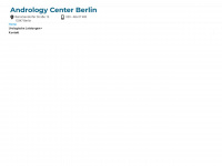 andrologycenterberlin.de Webseite Vorschau