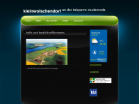 kleinwolschendorf.de Webseite Vorschau