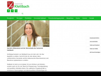 klettbach.de Webseite Vorschau