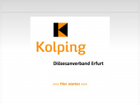 kolping-dv-erfurt.de Webseite Vorschau