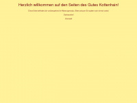 kottenhain.de Webseite Vorschau
