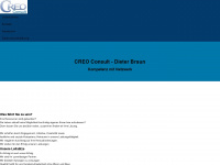 creo-consult.com Webseite Vorschau