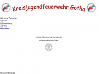 kjf-gotha.de Webseite Vorschau