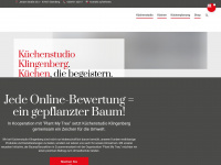 kuechenstudio-klingenberg.de Webseite Vorschau
