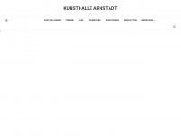 kunsthalle-arnstadt.de Webseite Vorschau