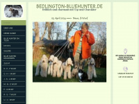 bedlington-bluehunter.de Webseite Vorschau