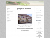 landgasthaus-ellertal.de Webseite Vorschau