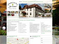landgasthof-dachwig.de Webseite Vorschau