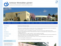 schleizer-werkstaetten.de Webseite Vorschau