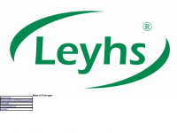 leyh-pharma.de Webseite Vorschau