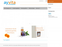 ayvita.de Webseite Vorschau