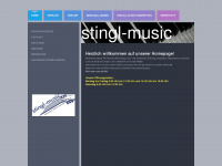 stingl-music.de Webseite Vorschau