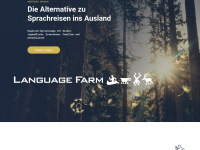 languagefarm.net Webseite Vorschau