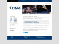 mars-lasertechnik.de Webseite Vorschau