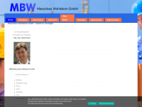 mbw-bau.de Webseite Vorschau