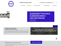 meteor-ketten.com Webseite Vorschau