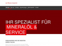 mineraloel-kunze.de Webseite Vorschau