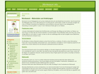 montessori.info Webseite Vorschau
