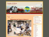 people-of-africa.de Webseite Vorschau