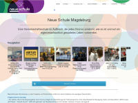 neue-schule-magdeburg.de Webseite Vorschau
