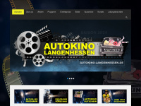 autokino-langenhessen.de Webseite Vorschau