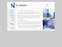nowack-maschinenbau.de Webseite Vorschau