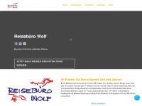 online-reisebuero-wolf.de Webseite Vorschau
