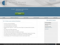 orthopraxisklinik-gera.de Webseite Vorschau