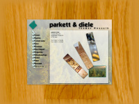 parkett-diele.de Webseite Vorschau