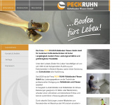 peckruhn-estrich.de Webseite Vorschau