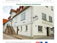 pension-schuetzenhof.de Webseite Vorschau