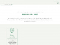 pharmaplant.de Webseite Vorschau