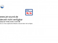 jet-sound.de Webseite Vorschau