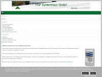 psp-systemhaus.de Webseite Vorschau