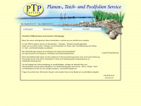 ptp-service.de Webseite Vorschau