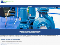 pumpenservice-erfurt.de Webseite Vorschau