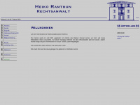 ramthun.net Webseite Vorschau