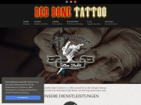 red-bone-tattoo.de Webseite Vorschau