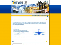 reinigung-service-werner.de Webseite Vorschau