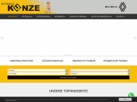 renault-kunze.de Webseite Vorschau