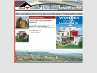 lucas-immobilien.de Webseite Vorschau