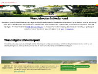 wandelnet.nl Webseite Vorschau