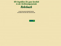 rohrbach-schwarzatal.de Webseite Vorschau