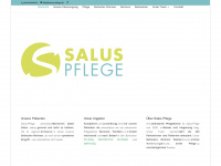 salus-pflege.de Webseite Vorschau