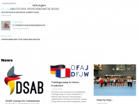 sportakrobatikbund.de Webseite Vorschau