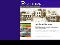 schuppe-bau.de Webseite Vorschau