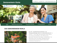 seniorenheim-ruhla.de Webseite Vorschau