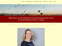 psychotherapie-hoppe.de Webseite Vorschau