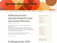 sac-suhl.de Webseite Vorschau