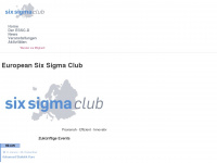 sixsigmaclub.de Webseite Vorschau